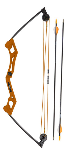 Juego De Arco Bear Archery Modelo De Aprendiz Anaranjado Flo Ambidiestro