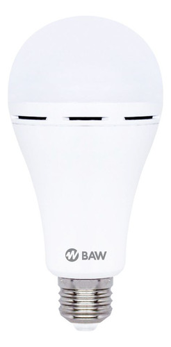 Lampara Led Emergencia Baw 10w Luz Cálida (3-4hs)