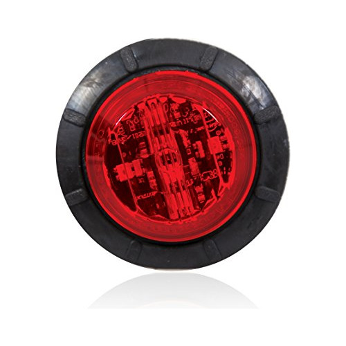 Maxxima M09410r Luz Led Roja De 1-1-4  Redonda Para Gálibo Y