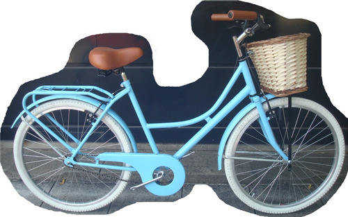 Bicicleta Vintage Paseo Canasto Mimbre 26 Liquidacion