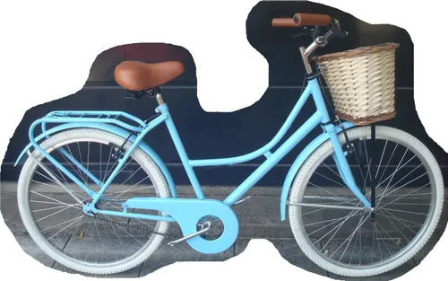 Bicicleta de paseo con canasto outlet