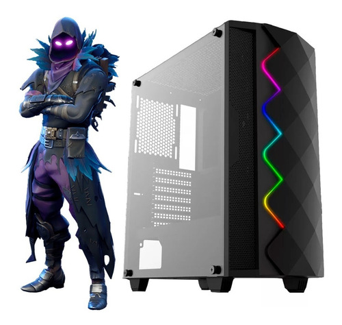 Imagen 1 de 1 de Pc Gamer Amd Ryzen 5 5600g 16gb Ssd 240 Hd 1tb 600w 80 Plus