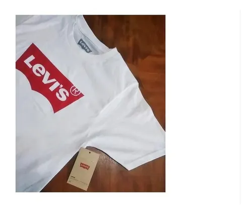 Remera Levis Original Blanca Talle S