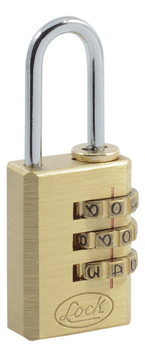 Candado Comb Program Lat 20mm Lock