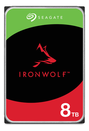 Disco Duro Interno Seagate Ironwolf St8000vn004 8tb 3.5'' Rojo