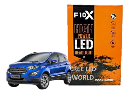 Luces Cree Led F10x Csp Ford Ecosport (instalación) 