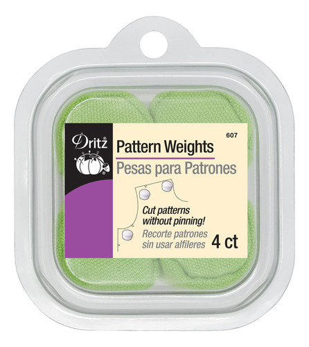 Dritz Pesas De Patrón De 4 Quilates, 4 Unidades, Colores S.