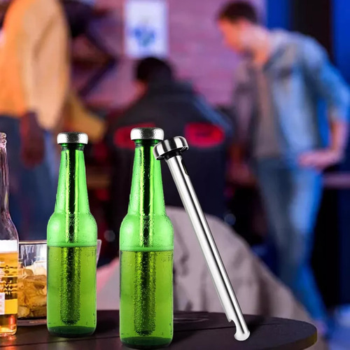 Enfriador De Botella De Cerveza Diseño Eficiente Para Mantener Tu Bebida Siempre Fría Acero Inox Alta Calidad Everest