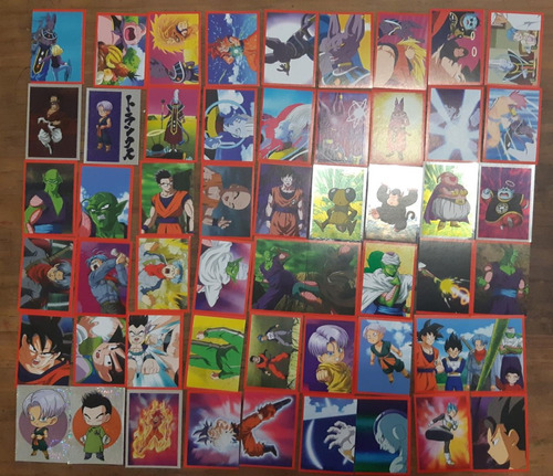 Estampas Lote Album Dragon Ball Super Panini Cromos Y Album