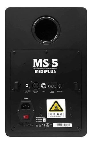 Imagen 4 de 8 de Monitor Estudio Profesional Activo Midiplus Ms5 50w