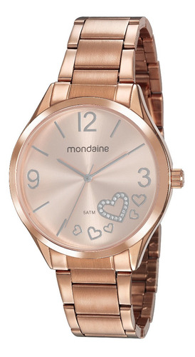 Relógio Mondaine Feminino 53821lpmvre3 Rosê