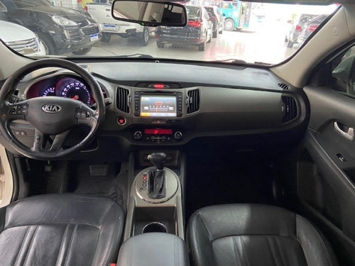 Imagem 6 de 11 de Sportage Ex 2015 Branca Teto Completo