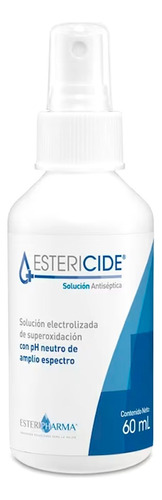 Estericide Antiséptico Solución 60ml Tatuajes Perforaciones