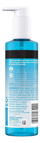 Limpiador Facial Neutrogena Hydro Boost Gel Con Ácido Hialur
