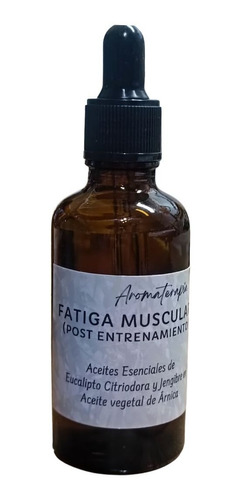 Fatiga Muscular- Aceites Esenciales- Aromaterapia