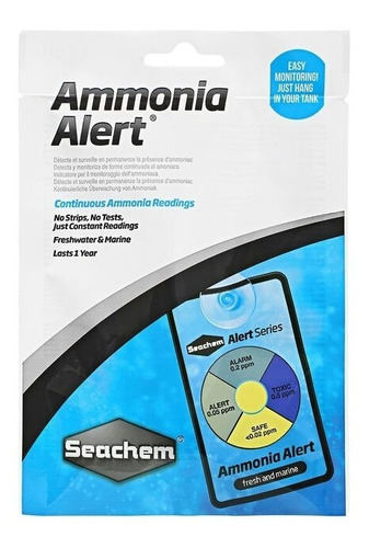 Ammonia Alert Seachem Monitoreo Continuo
