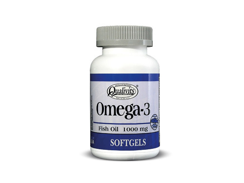 Imagen 2 de 2 de Omega 3 Fish Oil 1000 Mg 60 Qualivits