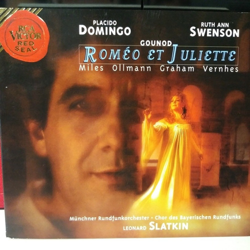 Placido Domingo Ruth Ann Swenson Roméo Et Juliet 2 Cd Ed Usa