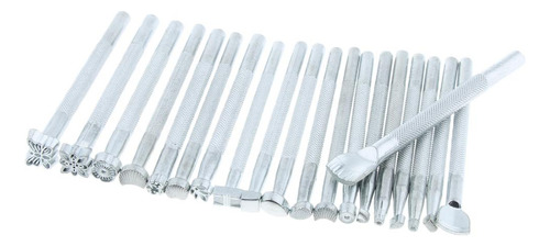 20 Unidades Sello De Material Acero Herrramientas De Tallado