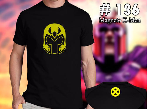 Magneto - X-men Remeras Estampadas De Comics # 136