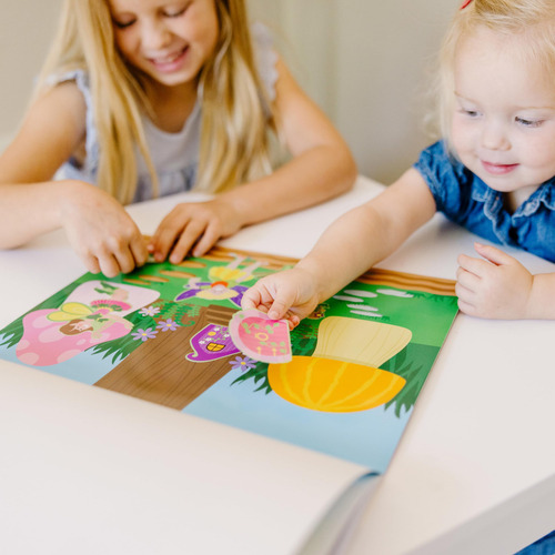 Bloc Adhesivo Reutilizable Melissa & Doug Fairies Con Más De