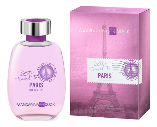 Perfume Mandarina Duck Paris For Woman Edt 100ml