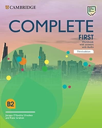 Complete First B2 3rd Ed Workbook With Answers With Audio - 