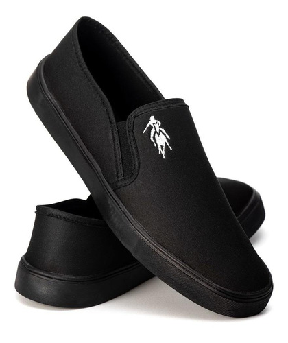 Tenis Masculino Polo Sem Cadarço Macio Iate Slip On Leve | Mercado Livre