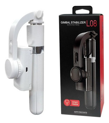 Estabilizador Celular Gimbal L08 Bluetooth Triple Foto