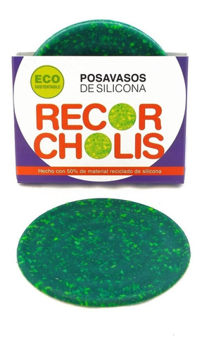 Posavasos Recorcholis De Silicona Pack X 4 Ecosustentables