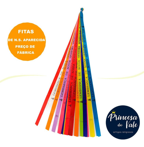 Kit 1000 Fitas Nossa Senhora Aparecida Lembrancinha Promoção