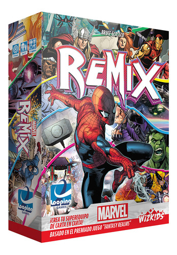 Marvel Remix - Juego De Cartas En Español