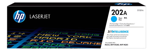 Cartucho De Toner Hp 202a Cf501a Original Laserjet Cian