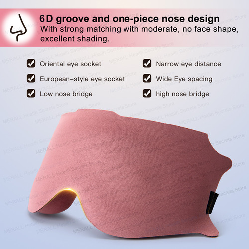 Máscara Para Dormir 3d Block Out, Sombra De Ojos Para Dormir