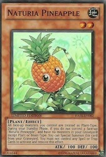 Yu-gi-oh! - Piña Naturia (hase-en002) - Edición Especial Hid