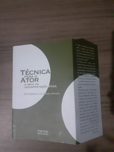 Livro Tecnica Para O Ator Uta Hangen Semi Novo S16 (Recondicionado)