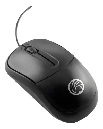 Mouse Óptico Brazilpc Bpc-m129 1000dpi Preto 1.2m