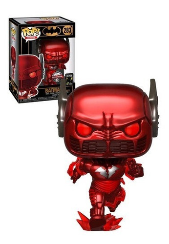 Funko Pop Heroes - Batman Red Death Metal #283 Caja Dañada