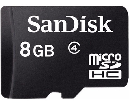 Memoria Micro Sd + Adaptador 8gb Sandisk Sdhc