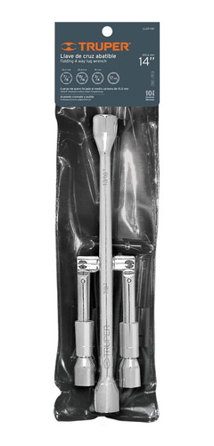 Llave Cruz Plegable 14´ Desmontar Llantas Mecanico 15484