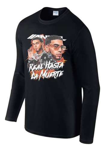 Playera Anuel Aa, Cuello Redondo 100% Algodón Ml