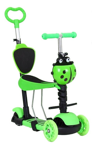 Patineta Scooter 3 En 1 Infantil Asiento Gt-4110b Juego