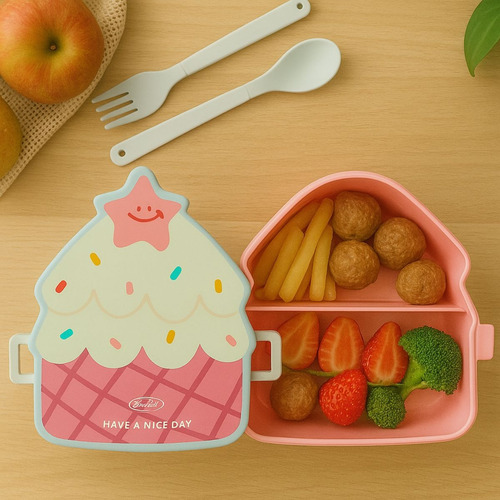 Kit Marmita Pote Cupcake 1,2l + 50 Formas De Papel Airfryer