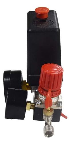 Compresor Aire Válvula Presión 180psi Interruptor Regulado
