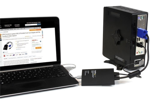 Startech.com Consola Kvm Usb 2.0 Portátil Portátil Crash Car