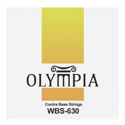 Encordado Para Contrabajo Olympia Wbs-630 Cuerdas 