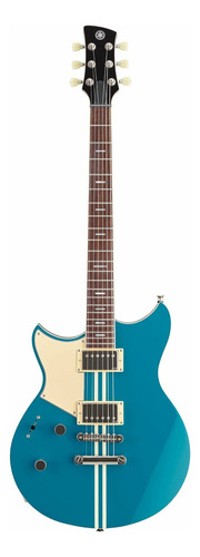 Guitarra eléctrica para zurdo Yamaha Revstar Standard RSS20 de arce/caoba con cámara 2022 swift blue poliuretano brillante con diapasón de palo de rosa