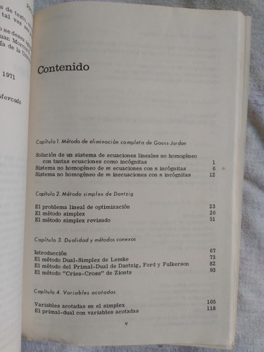Libro Métodos De Optimización, Programación Lineal-gráficas (Usado)