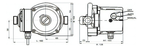 Pressurizador Gp-120 Ppb Latão Inova 1/6cv 220v Mono