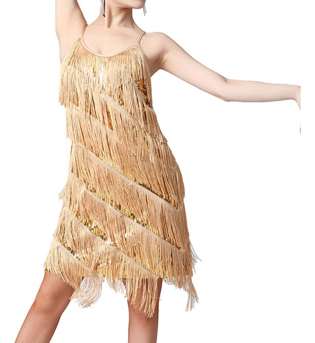 Vestidos Estilo Flapper For Mujer 1920s Gatsby Ballroom